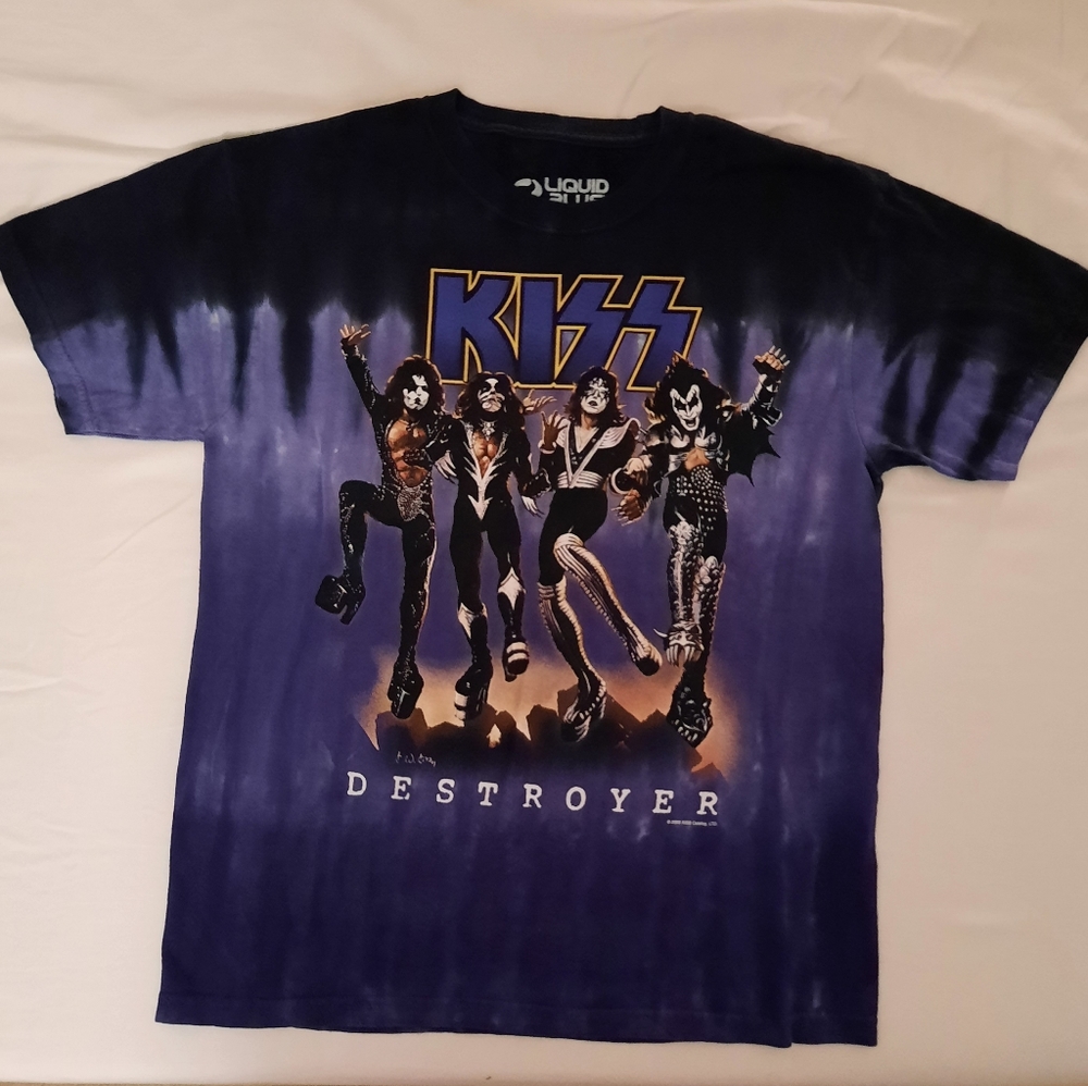 KISS 2005 Destroyer Glow In The Dark T-Shirt NWOT